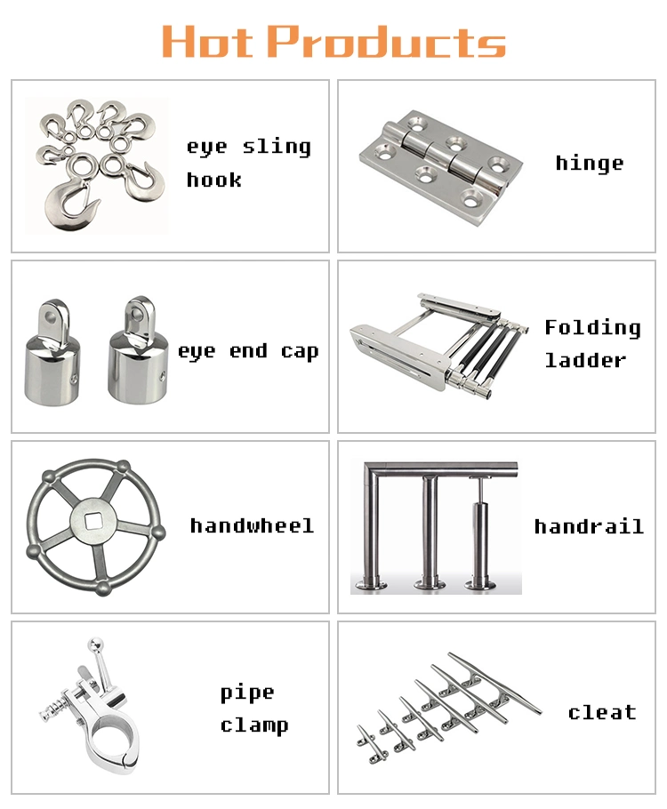 OEM Bimini Top Cap Fitting Marine Hardware Stainless Steel Dome Top